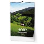 Nástenný kalendár 2023 Hory Čech a Moravy