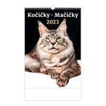Nástenný kalendár 2023 - Kočičky/Mačičky