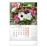 Nástenný kalendár 2023 Kvety SK