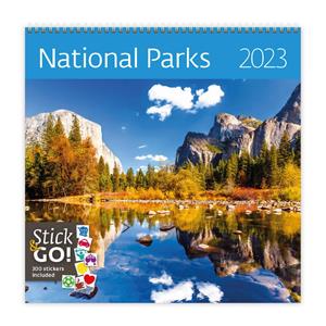 Nástenný kalendár 2023 - National Parks