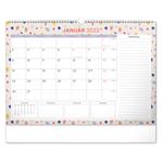 Nástenný kalendár 2023 plánovací kalendář Terazzo