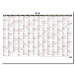Nástenný kalendár 2023 - Plánovací ročná mapa A1 obrázková