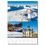 Nástenný kalendár 2023 - Pohľadnice zo Slovenska