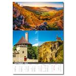 Nástenný kalendár 2023 - Pohľadnice zo Slovenska