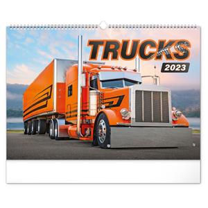 Nástenný kalendár 2023 Trucks