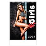 Nástenný kalendár 2024 - Hot Girls
