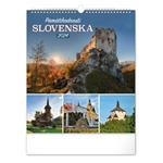 Nástenný kalendár 2024 Pamätihodnosti Slovenska SK