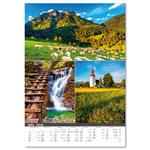 Nástěnný kalendář 2024 - Pohľadnice zo Slovenska