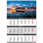 Nástěnný kalendář 2024 - Trojmesačný kalendář - Slovensko
