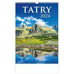 Nástenný kalendár 2024 - Tatry