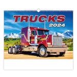 Nástenný kalendár 2024 - Trucks