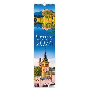 Nástěnný kalendář 2024 viazanka - Slovensko