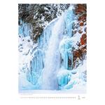 Nástěnný kalendář 2024 - Waterfalls