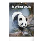 Nástenný kalendár 2024 Za zvieratami do zoo