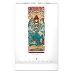 Nástenný kalendár 2026 Alfons Mucha