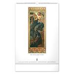 Nástenný kalendár 2026 Alfons Mucha