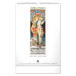 Nástenný kalendár 2026 Alfons Mucha