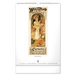 Nástenný kalendár 2026 Alfons Mucha