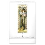 Nástenný kalendár 2026 Alfons Mucha