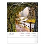 Nástenný kalendár 2026 Česká republika