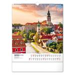 Nástenný kalendár 2026 Česká republika