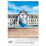 Nástenný kalendár 2026 český Bratislava