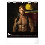 Nástenný kalendár 2026 Dreamy Firefighters