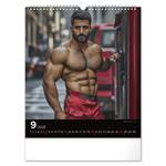 Nástenný kalendár 2026 Dreamy Firefighters