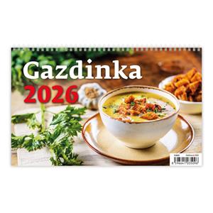 Nástenný kalendář 2026 - Gazdinka