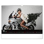 Nástenný kalendár 2026 Girls & Bikes