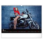 Nástenný kalendár 2026 Girls & Bikes