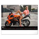 Nástenný kalendár 2026 Girls & Bikes