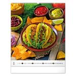 Nástenný kalendár 2026 Gourmet