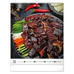 Nástenný kalendár 2026 Gourmet