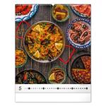 Nástenný kalendár 2026 Gourmet