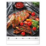 Nástenný kalendár 2026 Gourmet