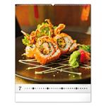 Nástenný kalendár 2026 Gourmet