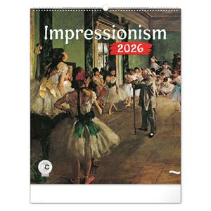 Nástenný kalendár 2026 Impresionizmus