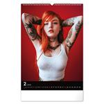 Nástenný kalendár 2026 Inked Girls