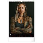Nástenný kalendár 2026 Inked Girls