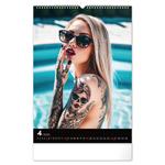 Nástenný kalendár 2026 Inked Girls