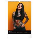 Nástenný kalendár 2026 Inked Girls