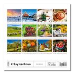 Nástenný kalendár 2026 - Krásy vidieka