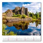 Nástenný kalendár 2026 - Krížom krážom Českou republikou