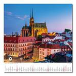 Nástenný kalendár 2026 - Krížom krážom Českou republikou