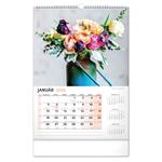 Nástenný kalendár 2026 Kvety