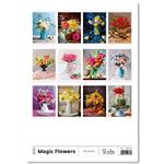 Nástenný kalendár 2026 - Magic Flowers