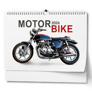 Nástenný kalendár 2026 Motorbike