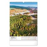 Nástenný kalendár 2026 Národné parky Čiech a Moravy