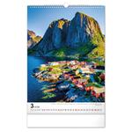 Nástenný kalendár 2026 Národné parky světa